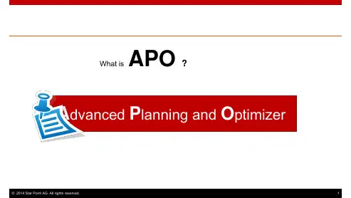 APO Introduction