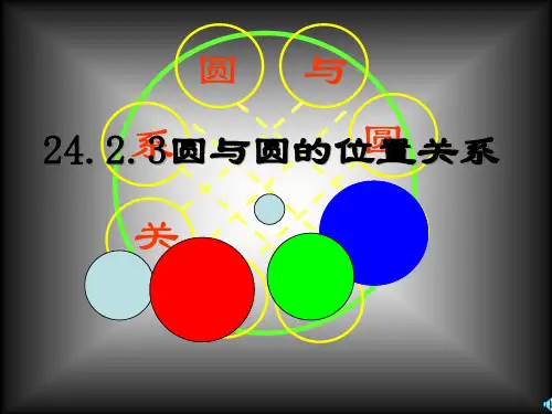 圆与圆的位置关系 (2)