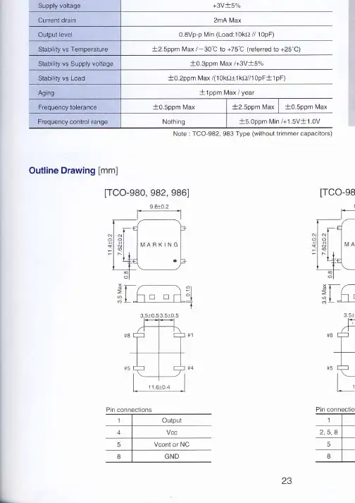 TCO-980中文资料