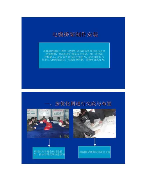桥架制作安装工艺工序图解(精)