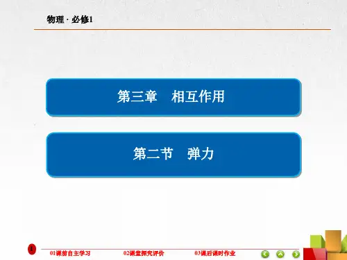 高中物理课件《弹力》