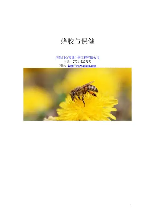 蜂胶专业论文汇总
