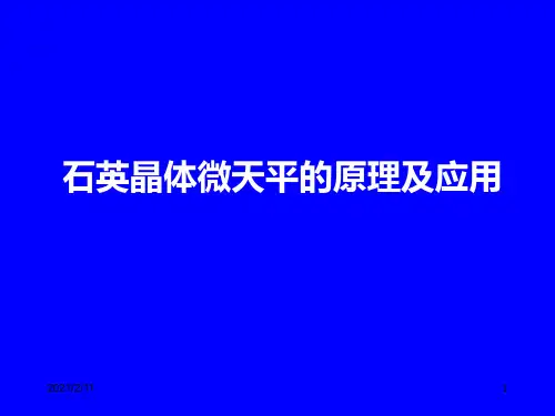 石英晶体微天平(物质结构)