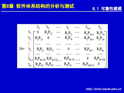 第8章 软件体系结构的分析与测试
