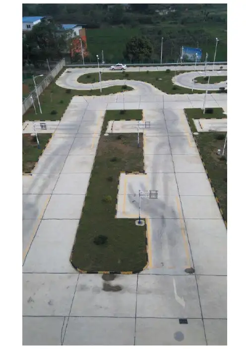 成都市龙泉机动车驾驶人同庆社会化考试科目二考场图