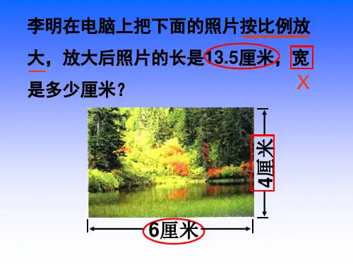 苏教版六年级下册《解比例》课件