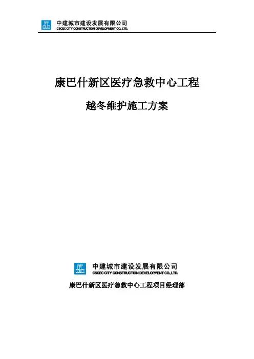 越冬维护专项方案