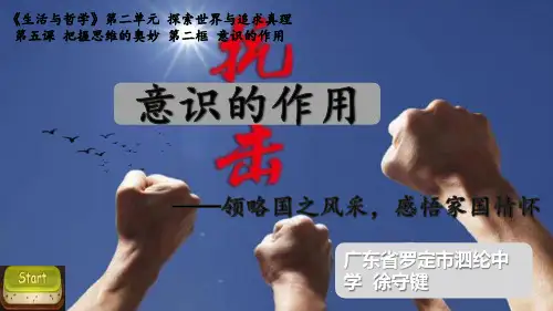 意识的作用
