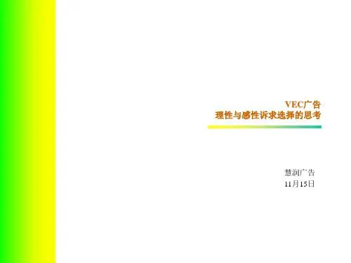 广告中的感性与理性