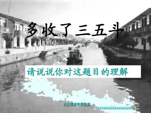 多收了三五斗.ppt1
