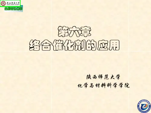 第六章 络合催化剂的应用