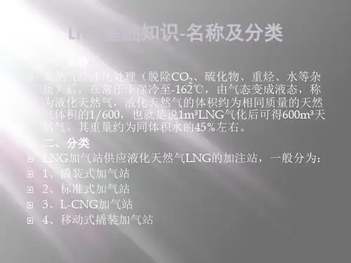 LNG基础知识、工艺流程