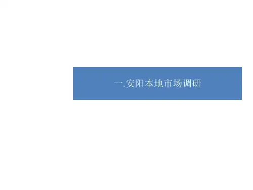 安阳房地产市场调研