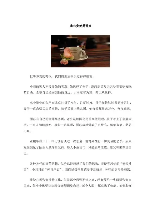 此心安处是吾乡 4