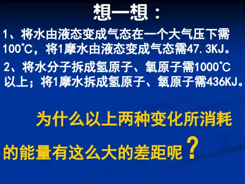 分子间作用力与氢键