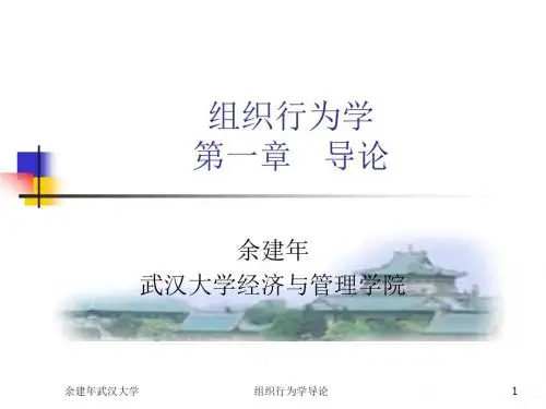 【企管MBA】组织行为学第一章 MBA组织行为学导论