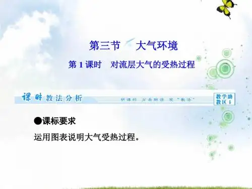 2019-2020学年高中地理湘教版必修1同步备课课件:第2章 第3节 第1课时 对流层大气的受热过程
