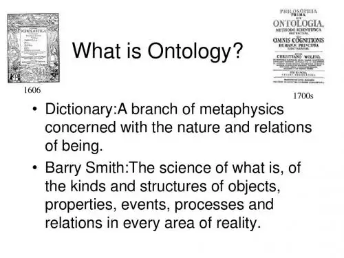 2007-11_What Is Ontology