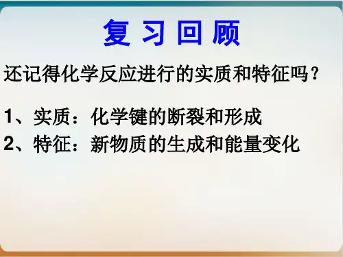 《化学反应与能量》完美ppt人教