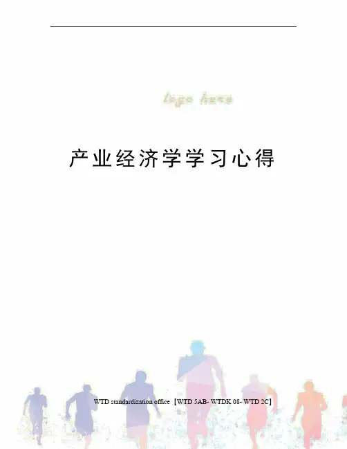 产业经济学学习心得