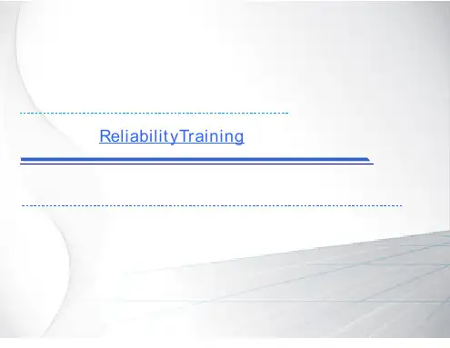 Semiconductor Reliability Training