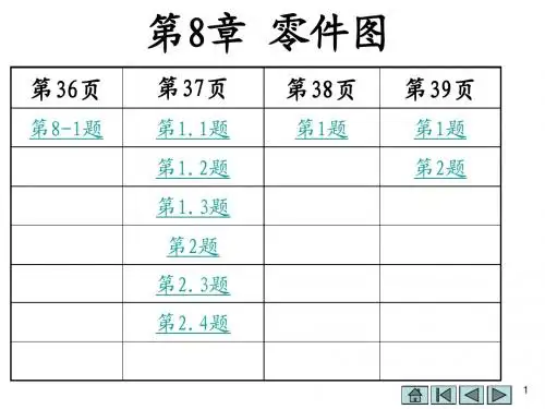 第八章零件图