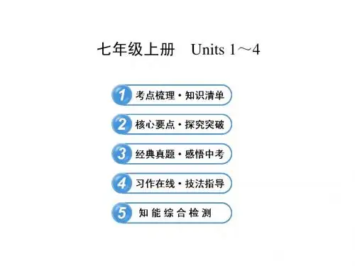 英语复习课件：七年级上册+Units+1-4(冀教版)(共67张PPT)