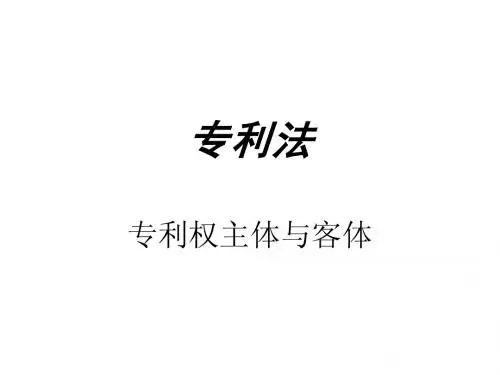 专利法1