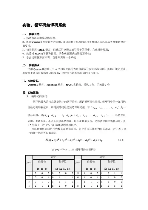 循环码