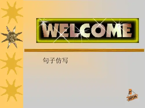 中考语文专题复习-仿写句子课件