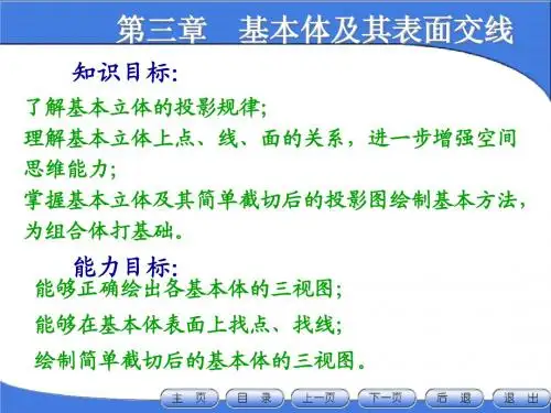 第三章_基本体及表面交线