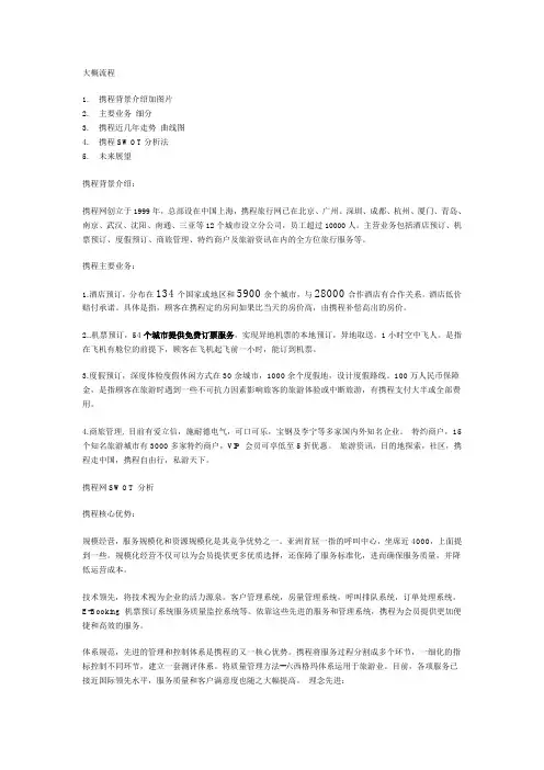 携程swot分析