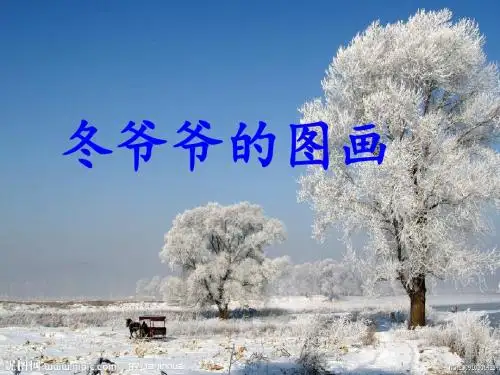 (语文S版)二年级语文上册课件 冬爷爷的图画 2