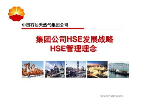 【发展战略】1集团公司HSE发展战略、HSE管理理念-于海宁