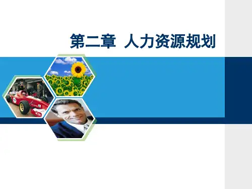 第二讲 人力资源规划5402