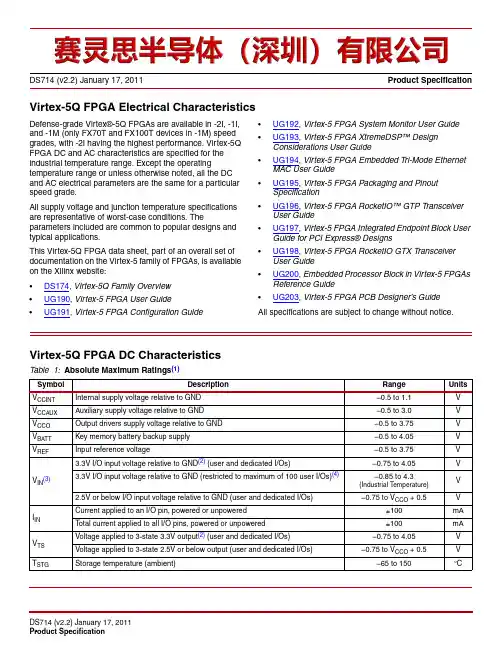FPGA可编程逻辑器件芯片XC2S30-6FG256C中文规格书