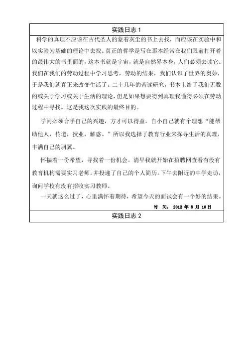 美术教师产业实践日志30篇(最新整理)