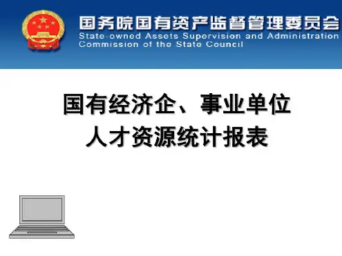 事业单位人才资源统计报表
