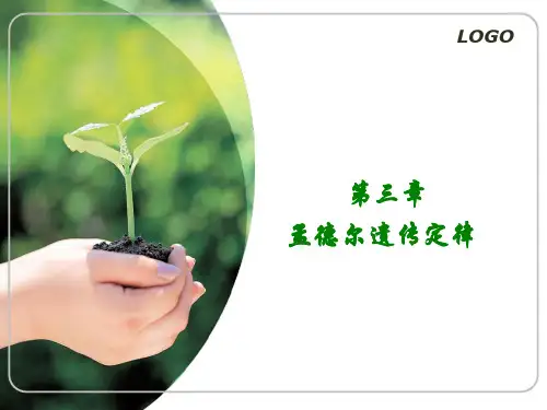 第三章 大学课件孟德尔遗传定律