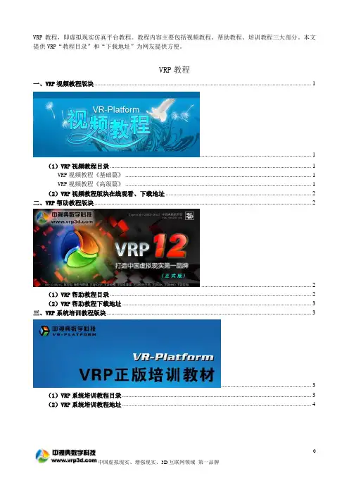 VRP教程