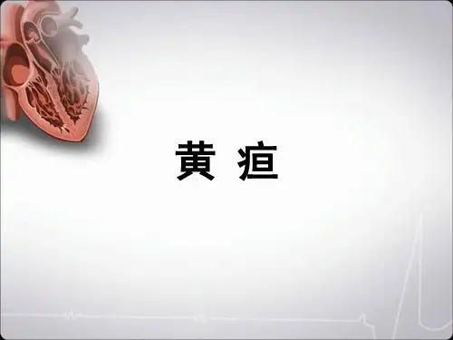 黄疸-动物医学专用