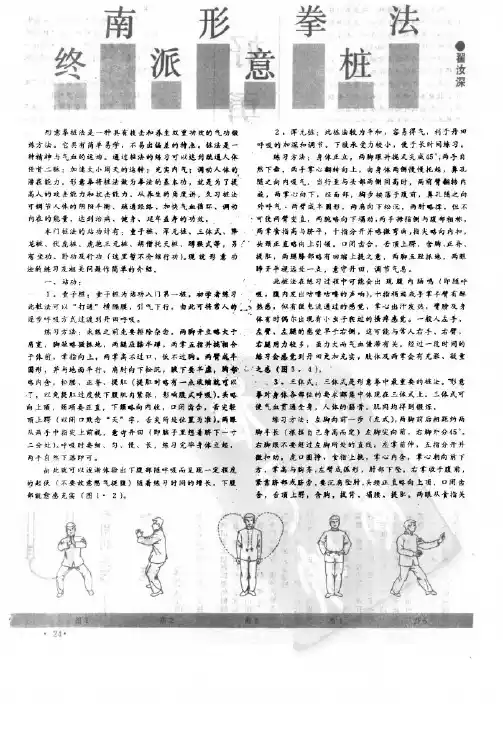终南派形意拳桩法