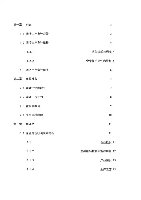 最新水泥有限公司清洁生产审核报告