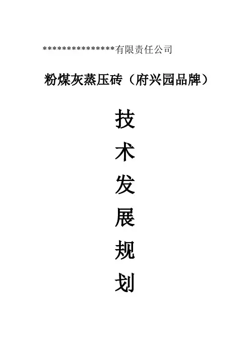 企业技术发展规划