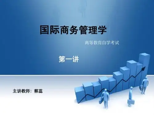 国际商务管理自考课件第一讲
