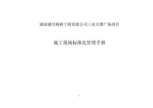 标准化管理手册