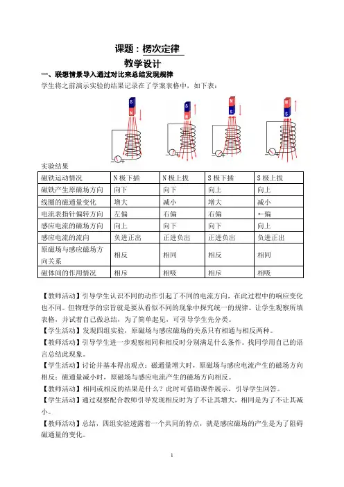 楞次定律