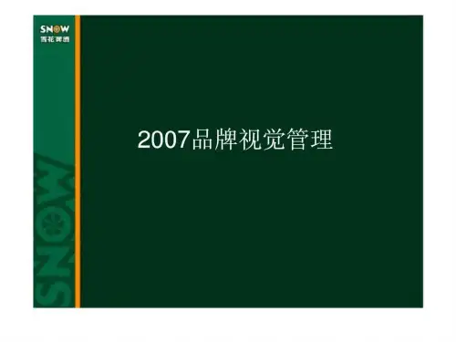 2019年华润雪花啤酒品牌视觉管理.ppt