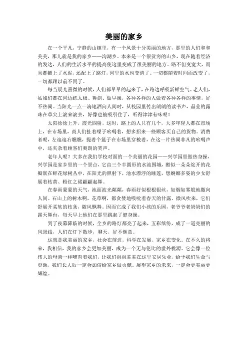 美丽的家乡 2