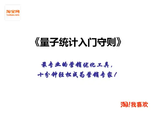 官方量子店铺统计全攻略(上)PPT课件